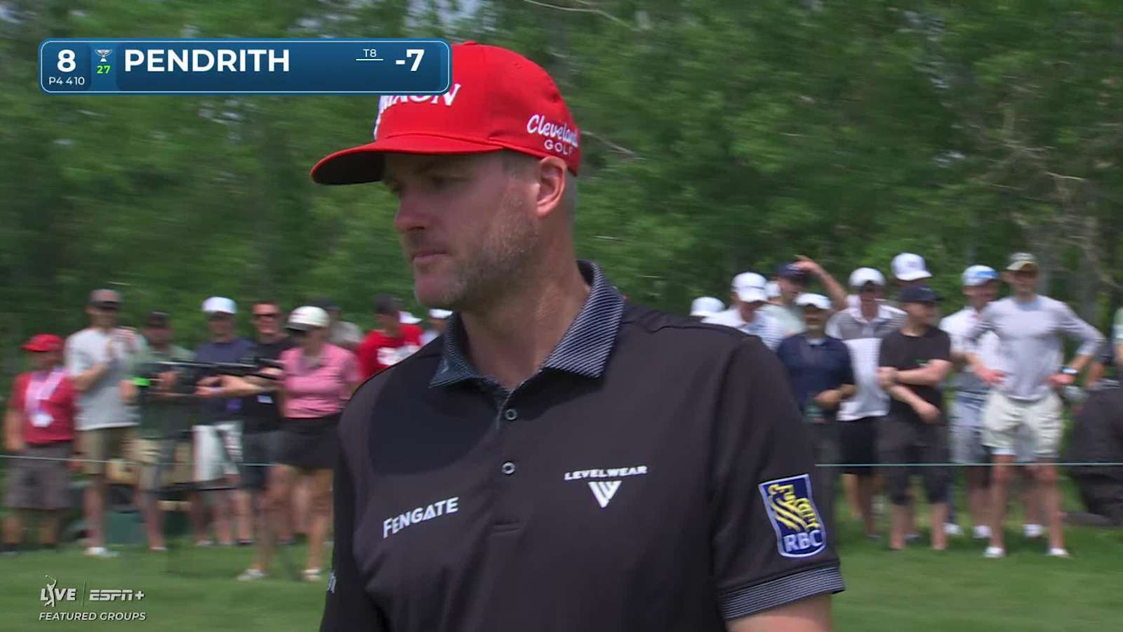 Taylor Pendrith makes birdie on No. 8 at RBC Canadian