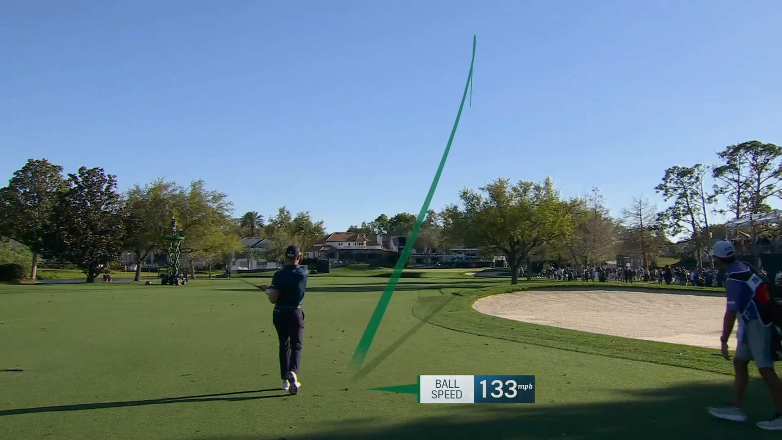 Justin Thomas reaches in two to set up birdie at Arnold Palmer
