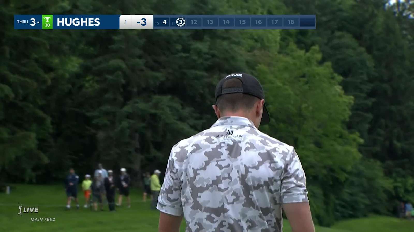 Mackenzie Hughes' long iron sets up eagle at RBC Canadian