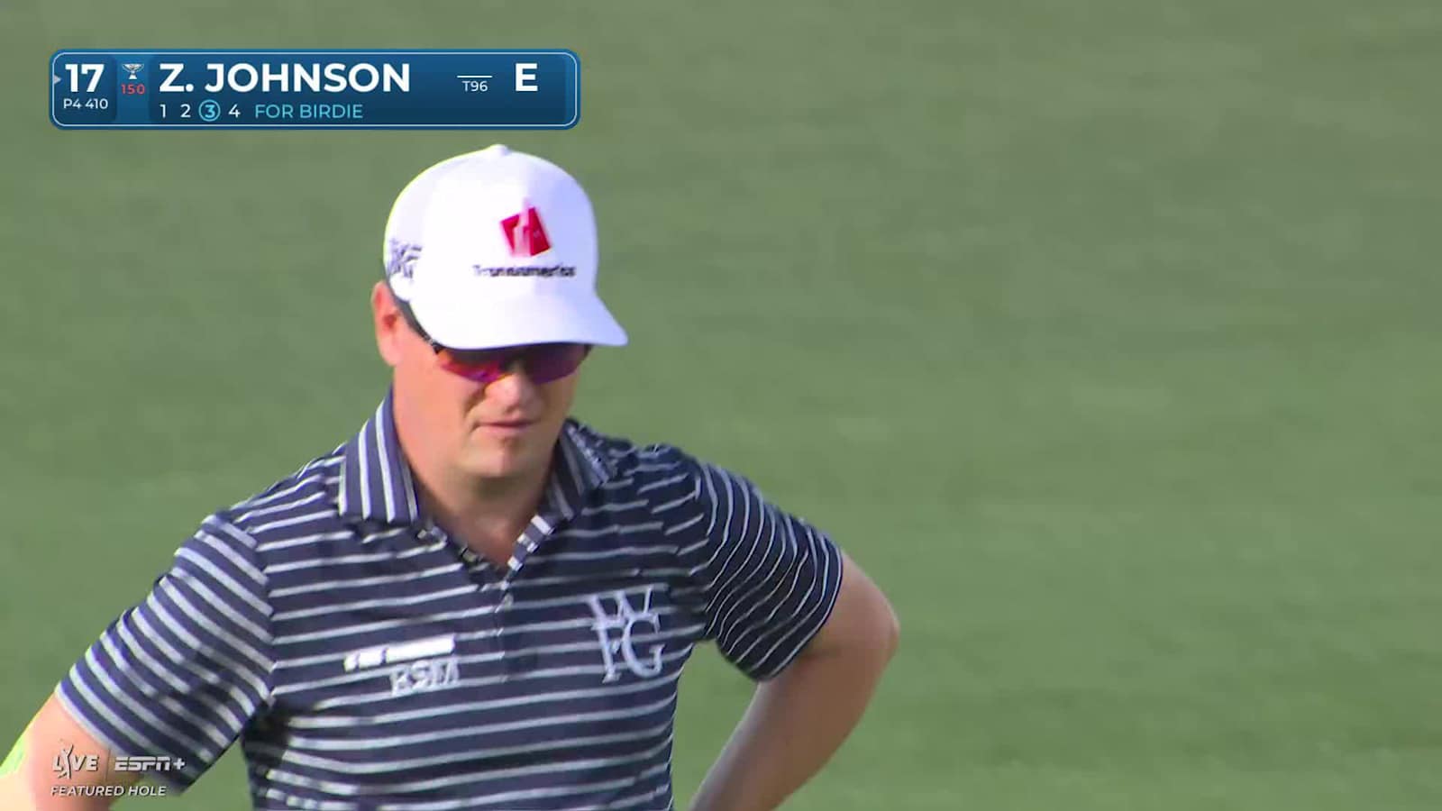 Zach Johnson sinks a 67-foot birdie putt at Houston Open