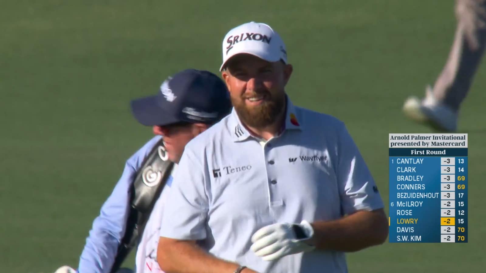 Shane Lowry sticks approach to set up eagle at Arnold Palmer