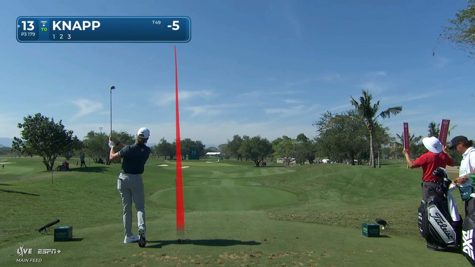 Jake Knapp uses great tee shot to set up birdie at Mexico Open