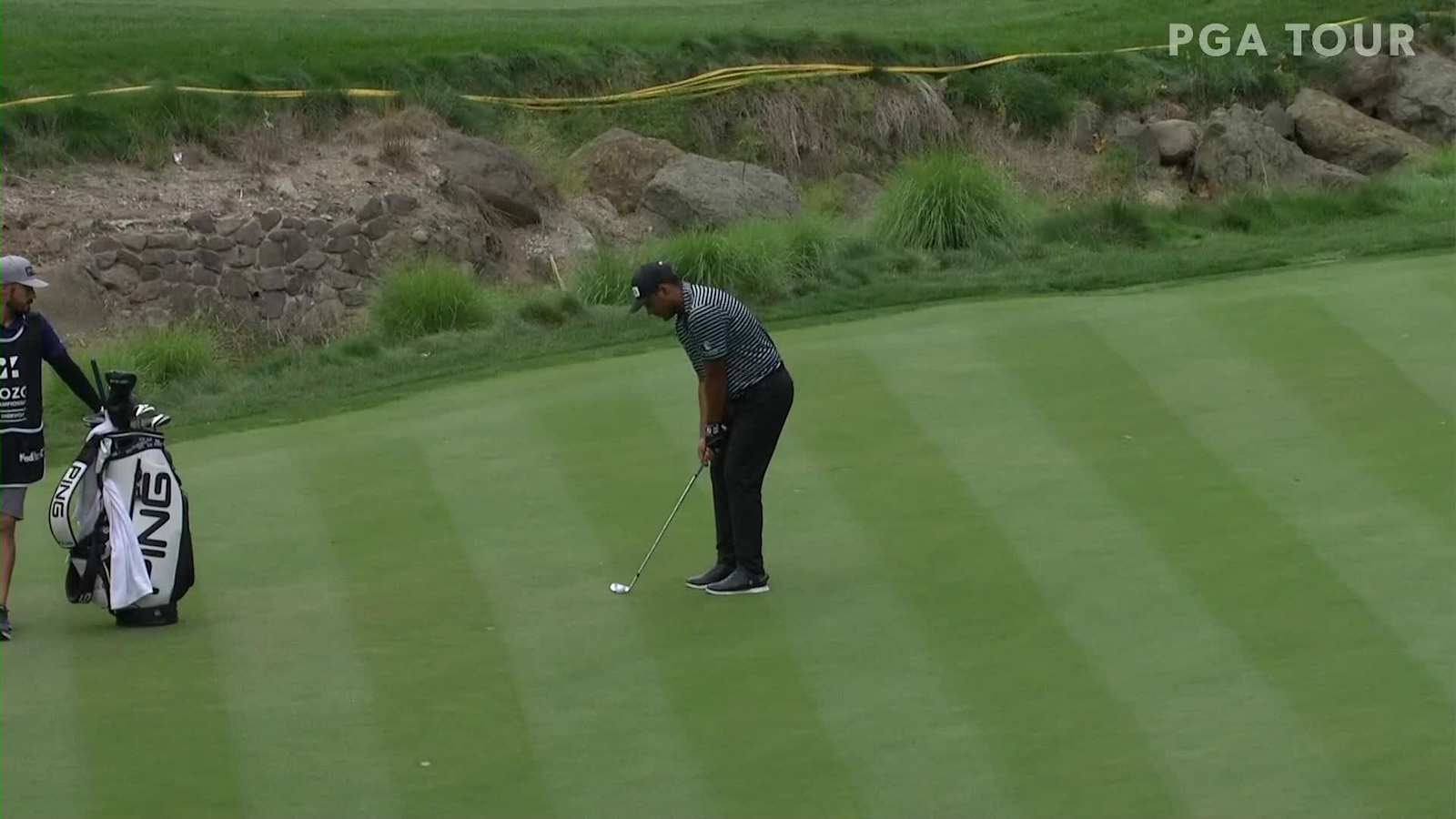 Sebastián Muñoz holes out for eagle at ZOZO