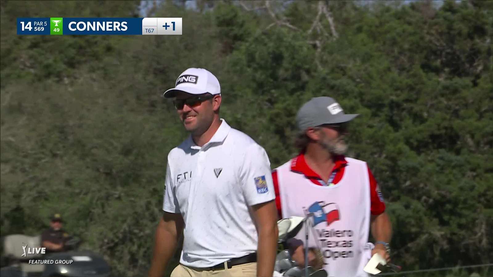 Corey Conners chips in for unbelievable eagle at Valero