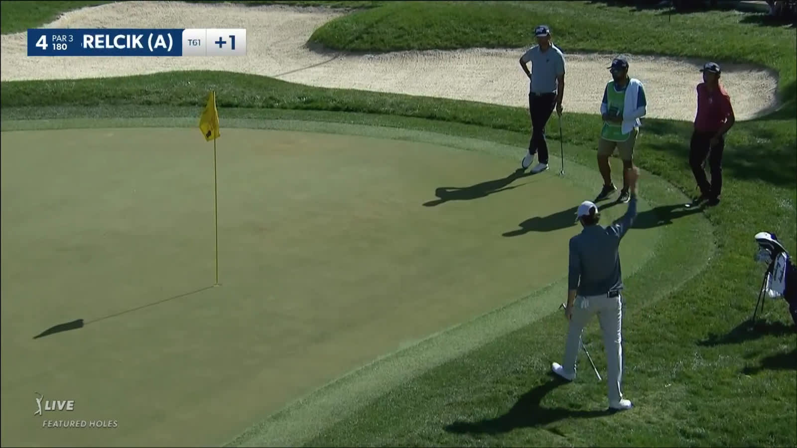 Nick Gabrelcik chips in to save par at Valspar