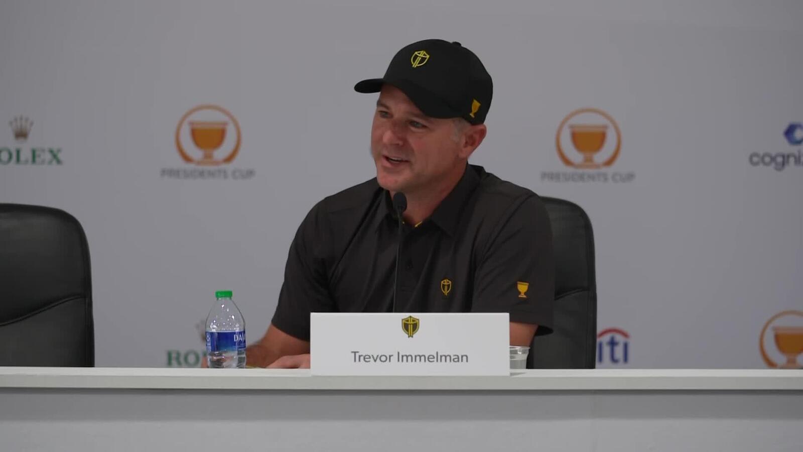 Trevor Immelman on whether International Team has something to prove