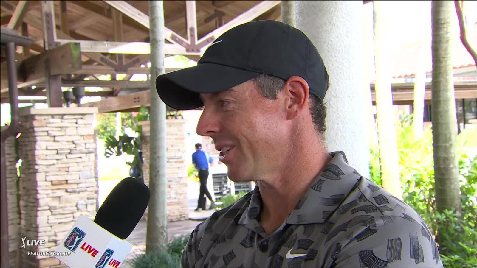 Rory McIlroy's interview after Round 1 of Cognizant Classic