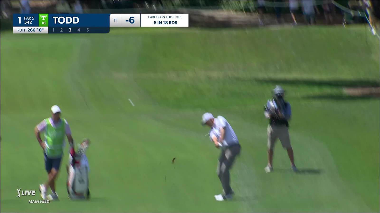 Brendon Todd taps in for birdie and lead at Valspar