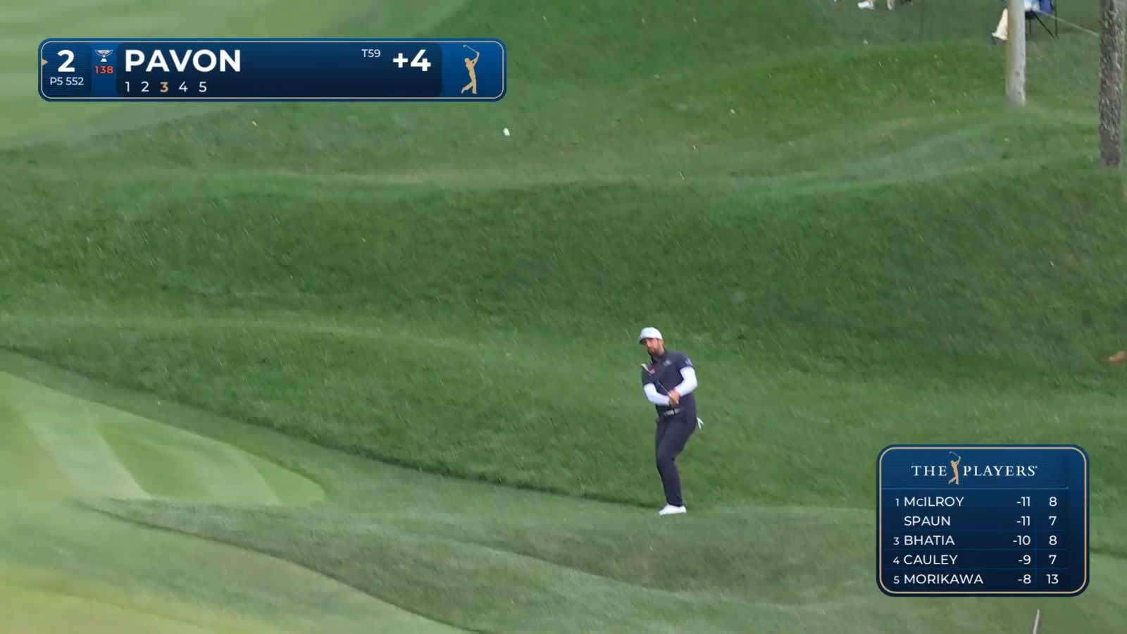 Matthieu Pavon's well-played chip leads to birdie at THE PLAYERS
