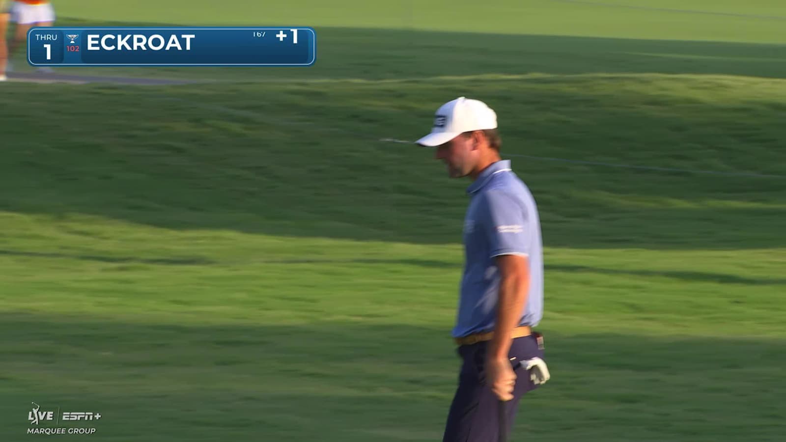 Austin Eckroat makes birdie on No. 1 at Charles Schwab