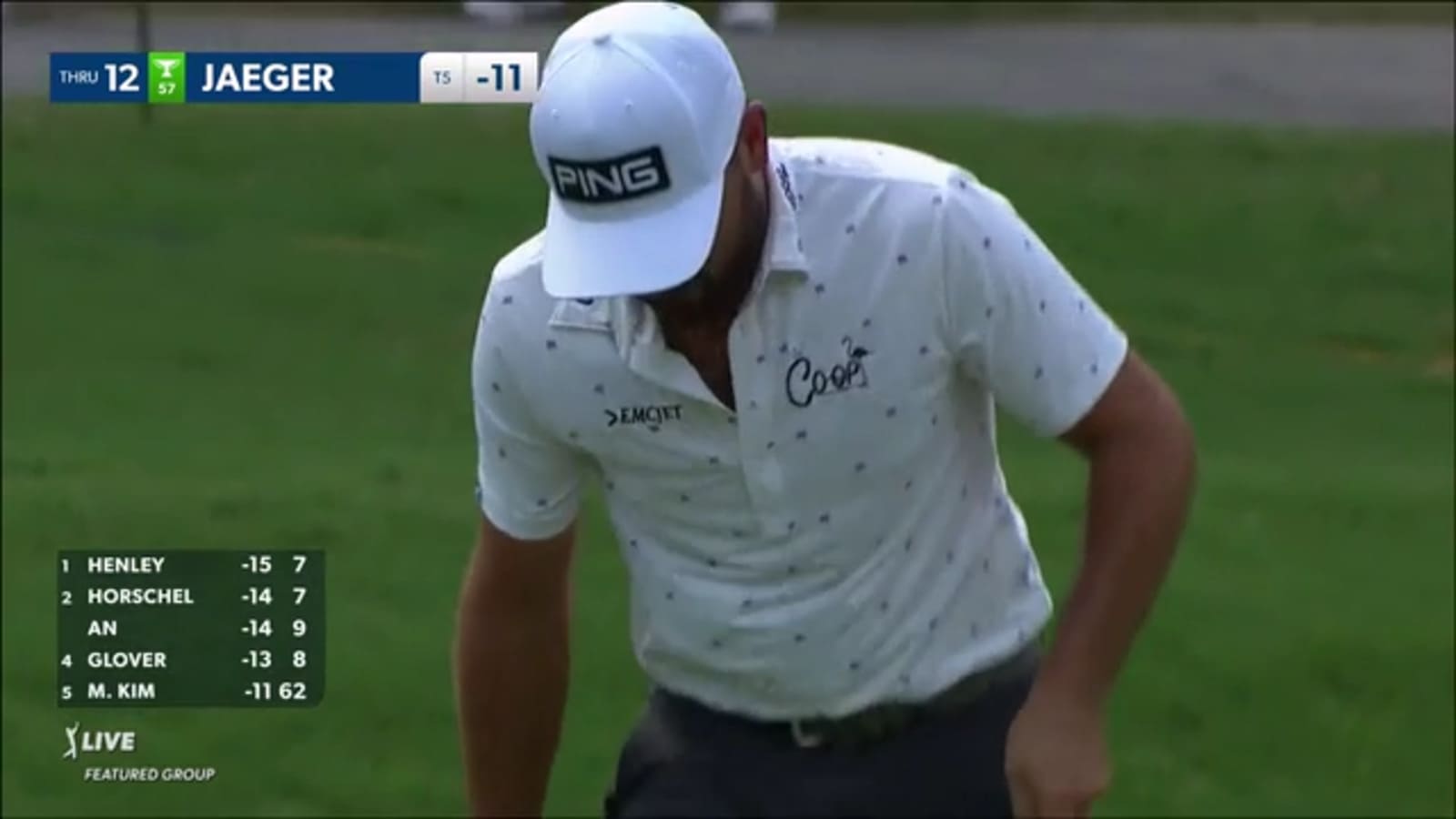 Stephan Jaeger makes 16-footer for birdie at Wyndham