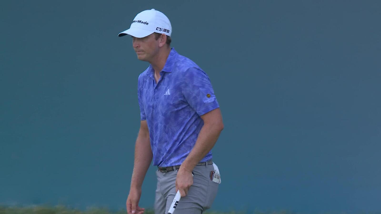 Jacob Bridgeman makes birdie on No. 18 at BMW Championship