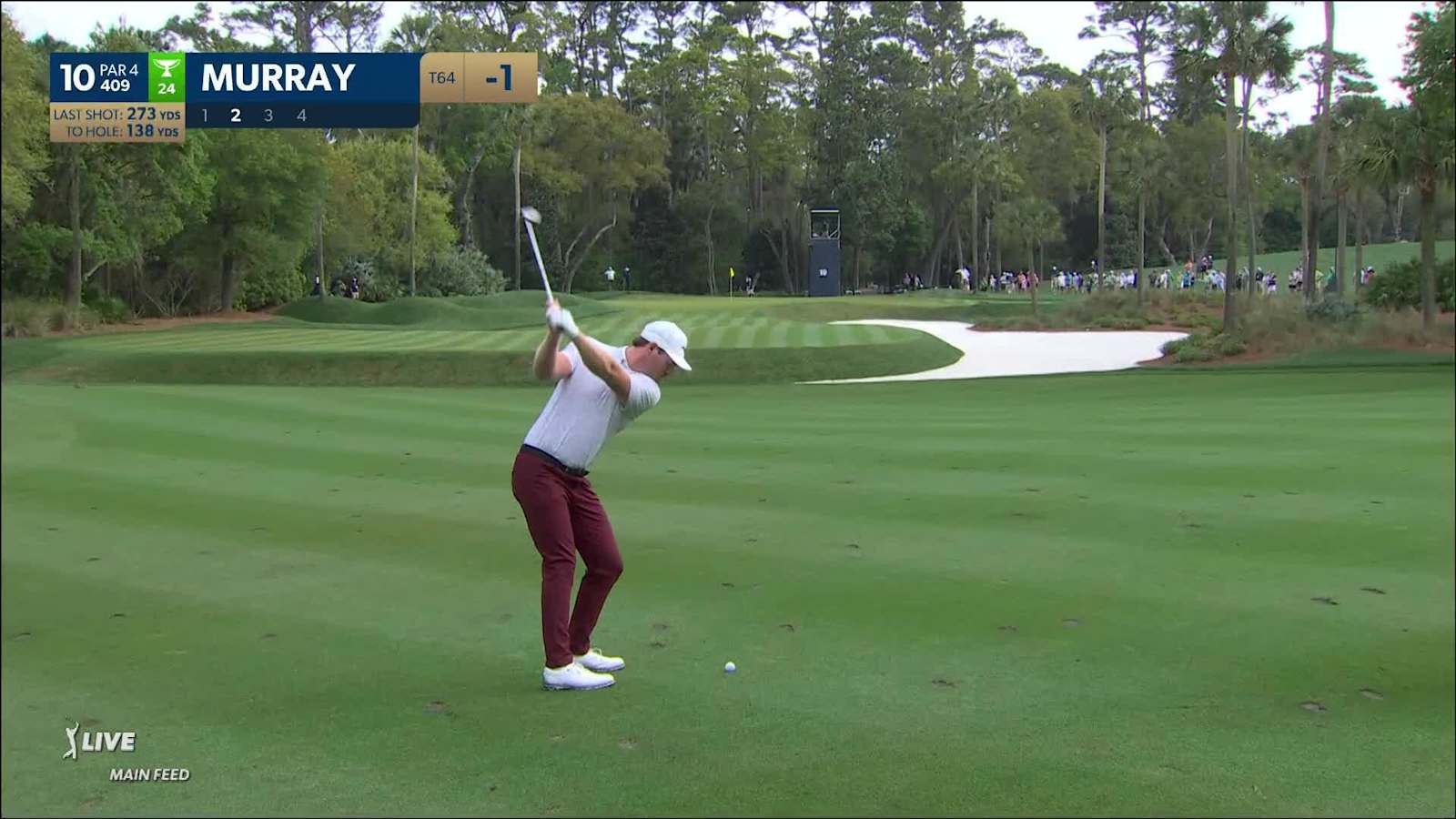 Grayson Murray hits solid second that yields birdie at THE PLAYERS