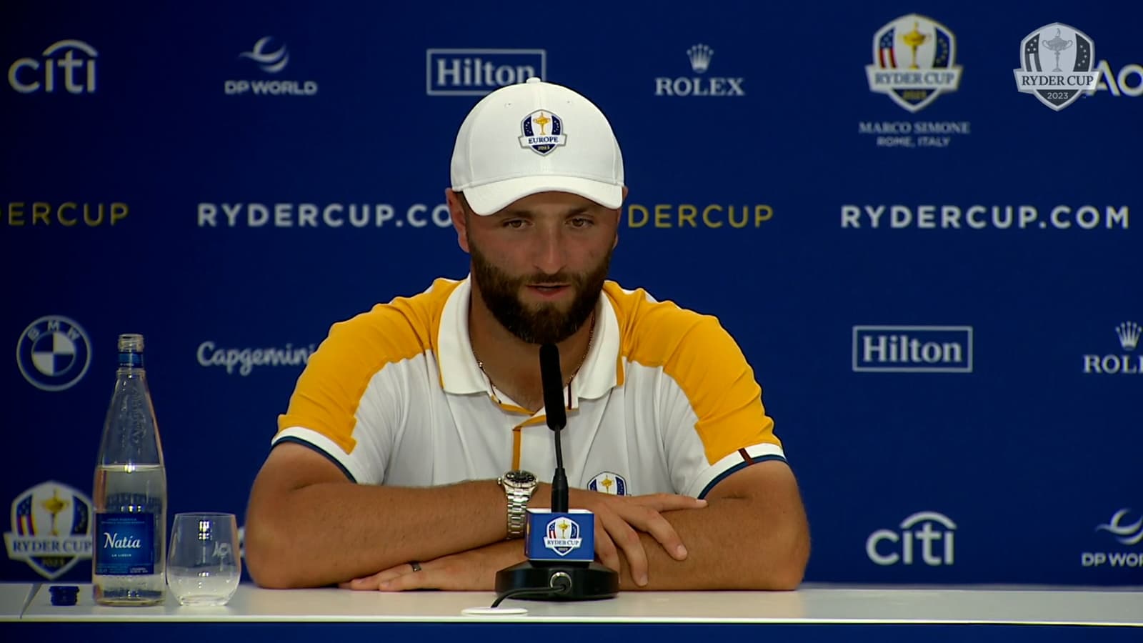 Jon Rahm on his advice for Ryder Cup rookies