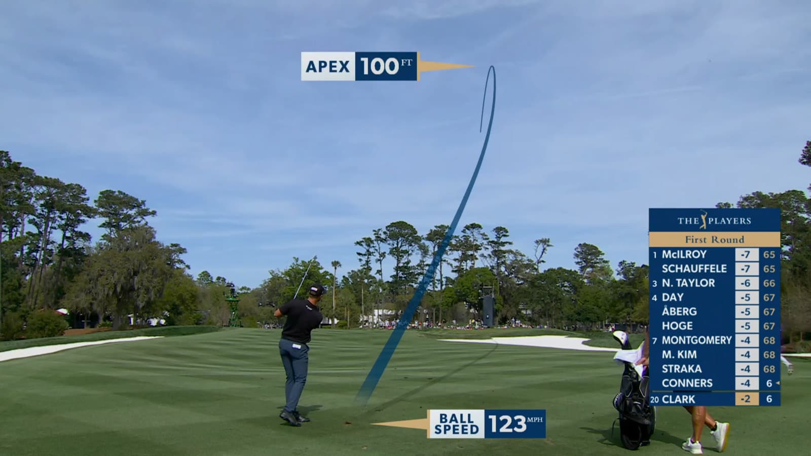 Wyndham Clark's quality second sets up birdie at THE PLAYERS