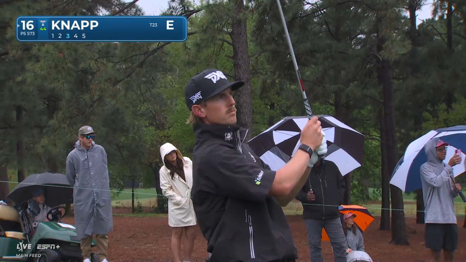 Jake Knapp spins it tight to set up birdie at Houston Open