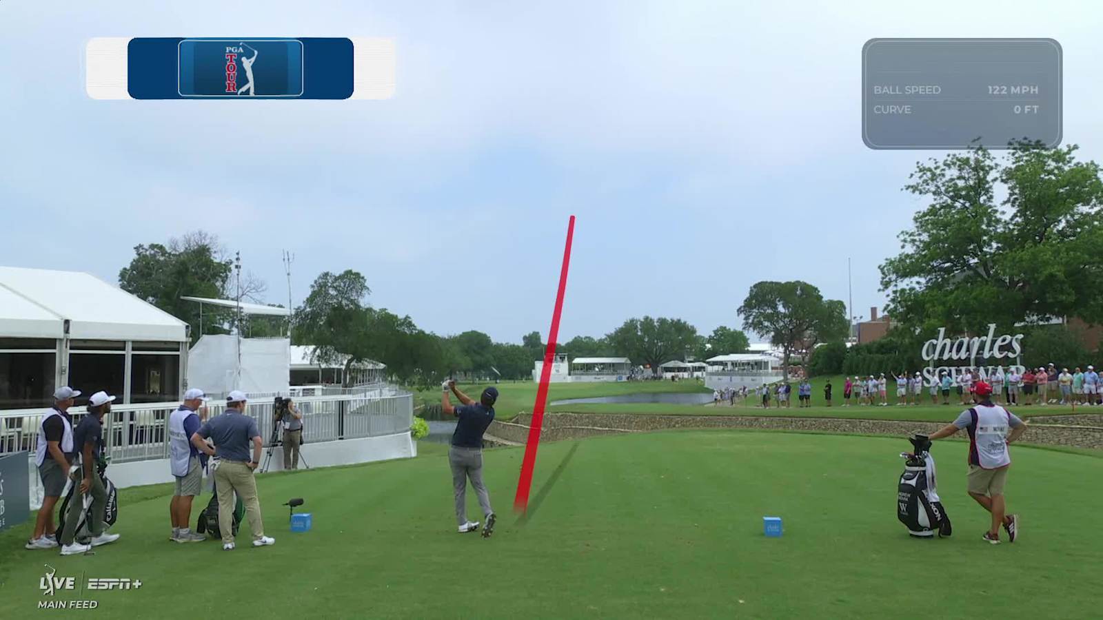 Andrew Novak nearly aces No. 16 at Charles Schwab