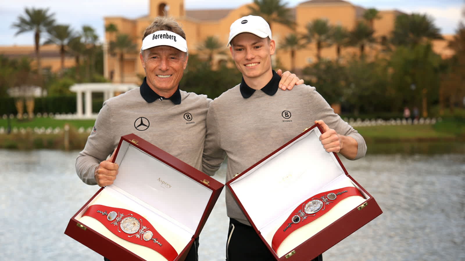 Bernhard and Jason Langer claim victory in playoff at PNC Championship