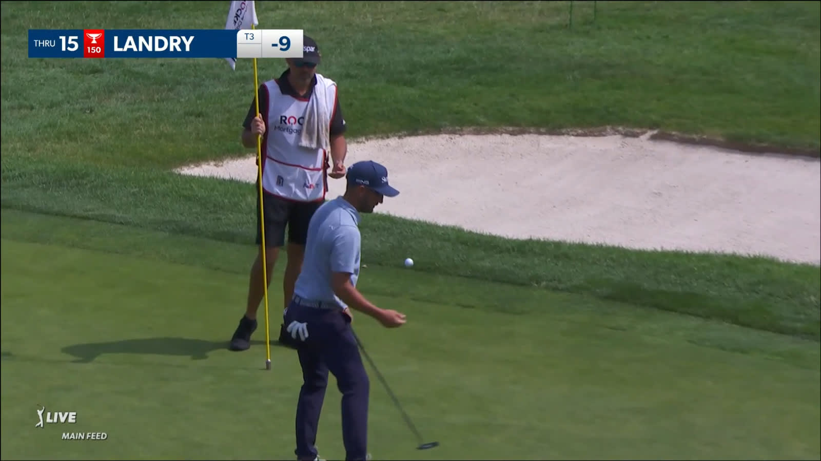 Andrew Landry throws an absolute dart to 12-inches at Rocket Mortgage