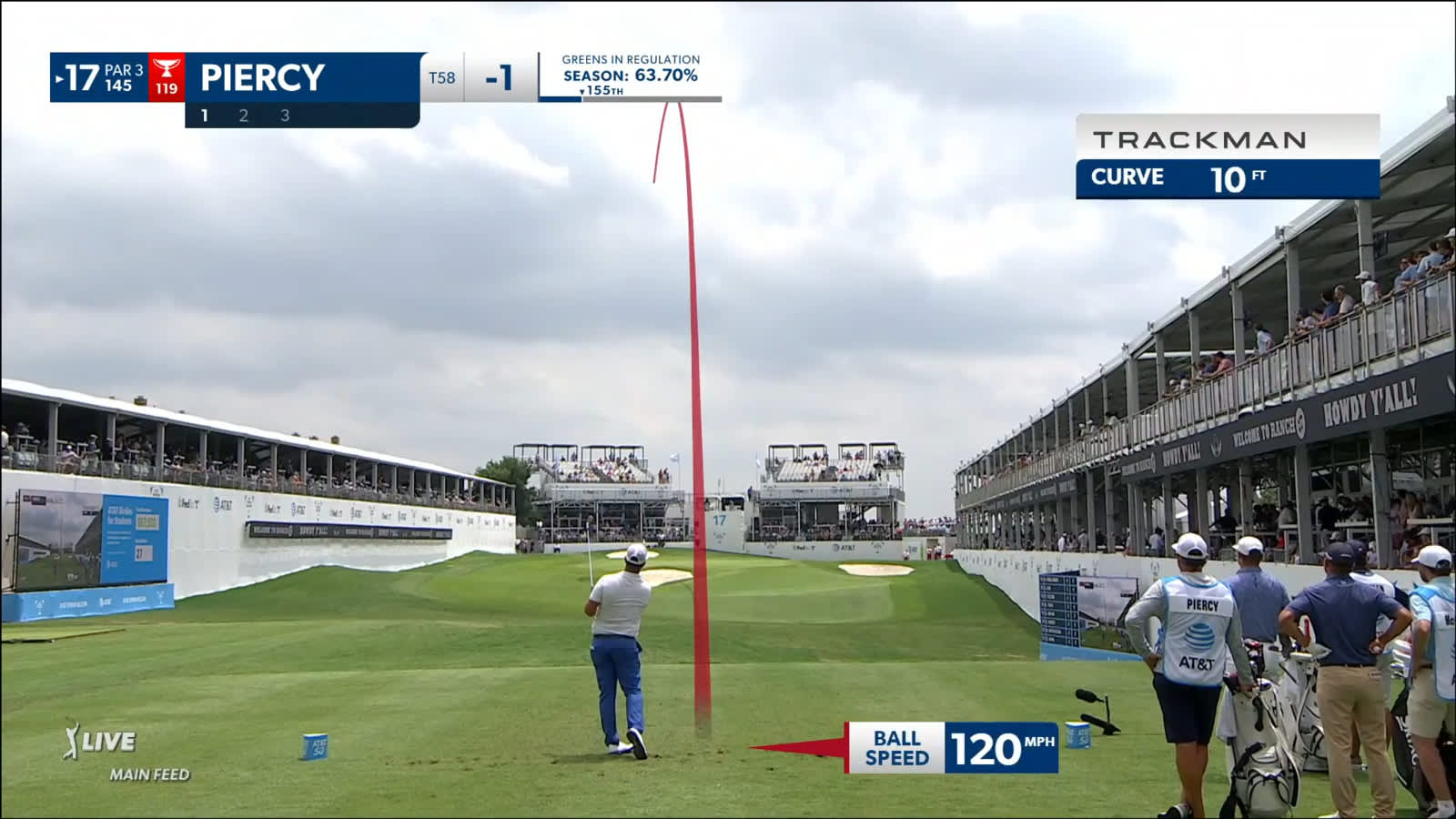 Scott Piercy's nice tee shot sets up birdie at AT&T Byron Nelson