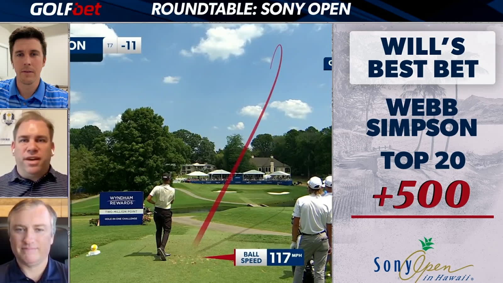 Golfbet best bets at Sony Open in Hawaii