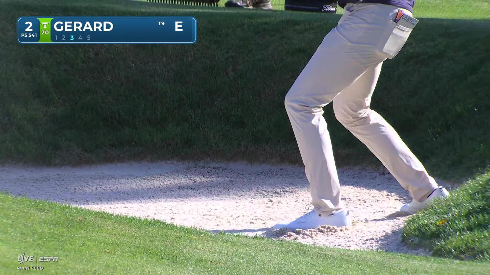 Ryan Gerard makes birdie on No. 2 at RBC Heritage