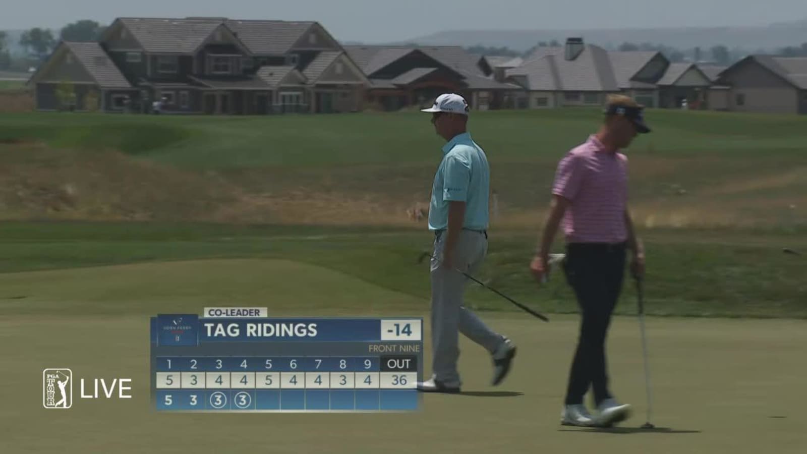Tag Ridings uses tight approach to set up birdie at TPC Colorado