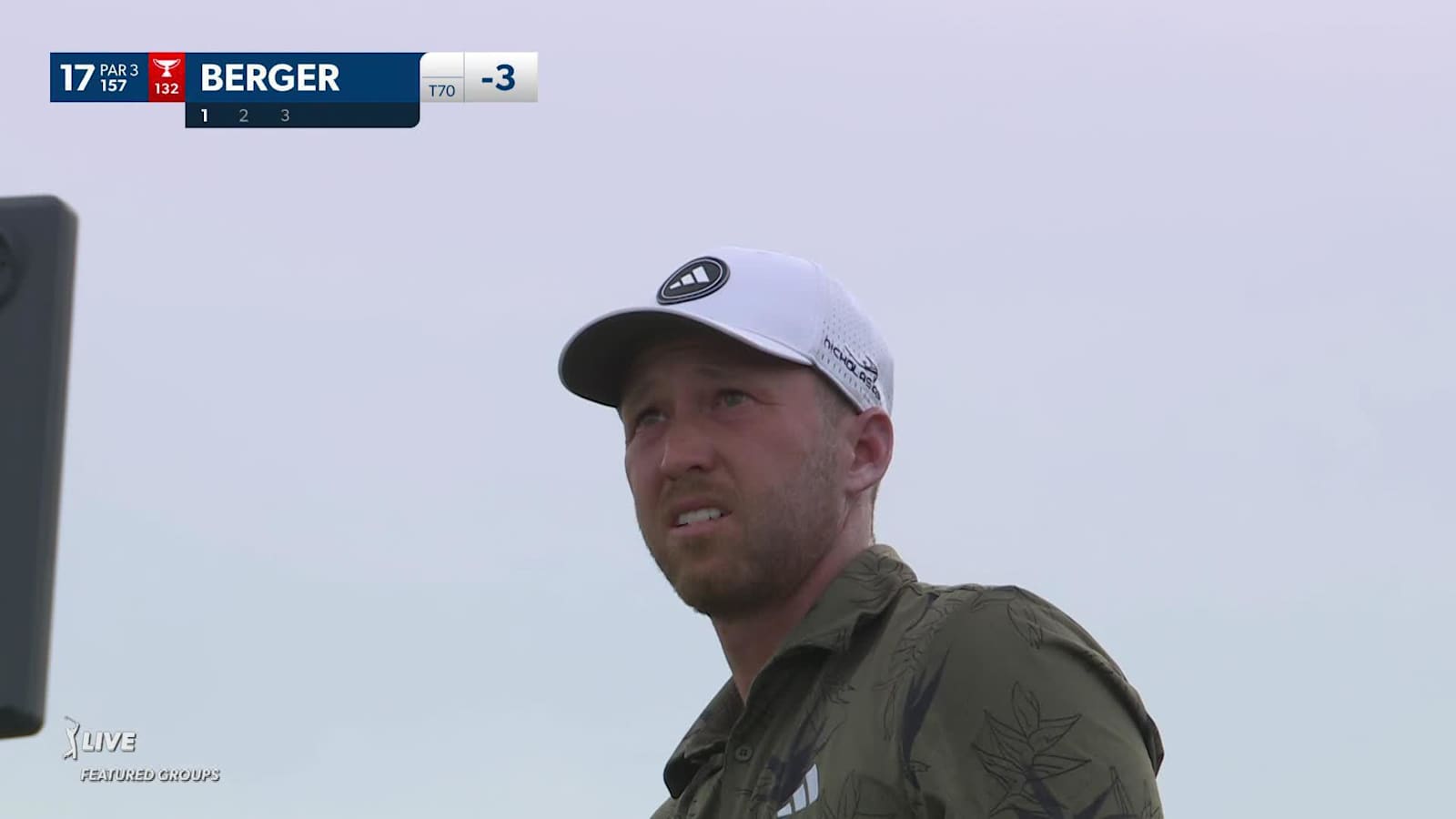 Daniel Berger's quality tee shot leads to birdie at Black Desert