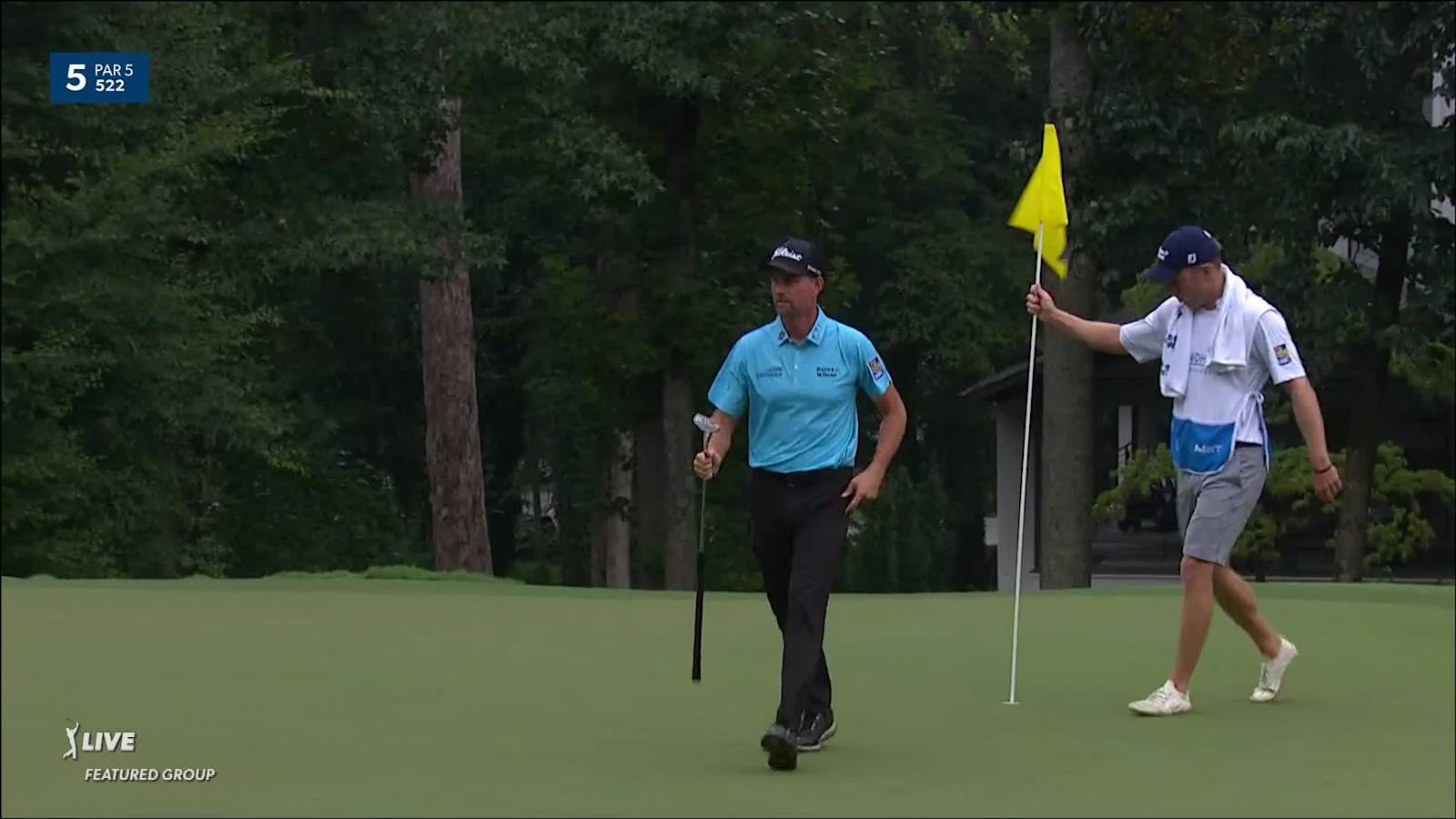 Webb Simpson makes two-putt birdie at Wyndham