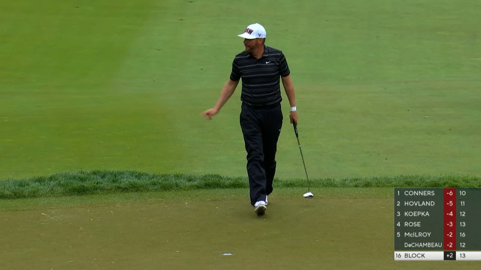 Michael Block’s tight approach leads to birdie at the PGA Championship