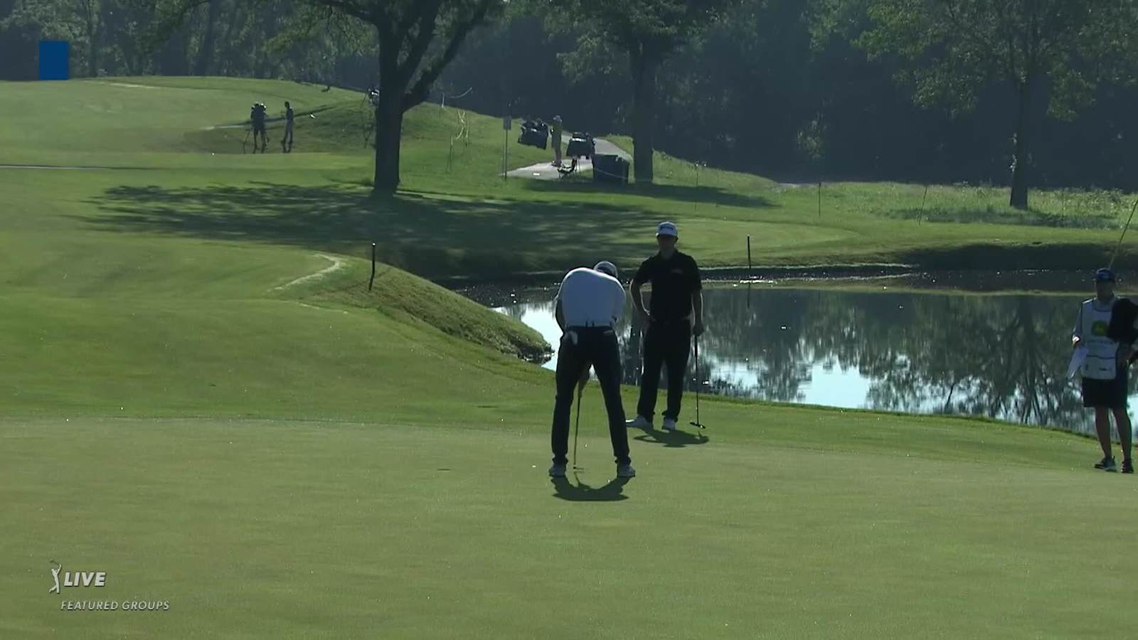 Brandon Hagy makes birdie on No. 2 at John Deere
