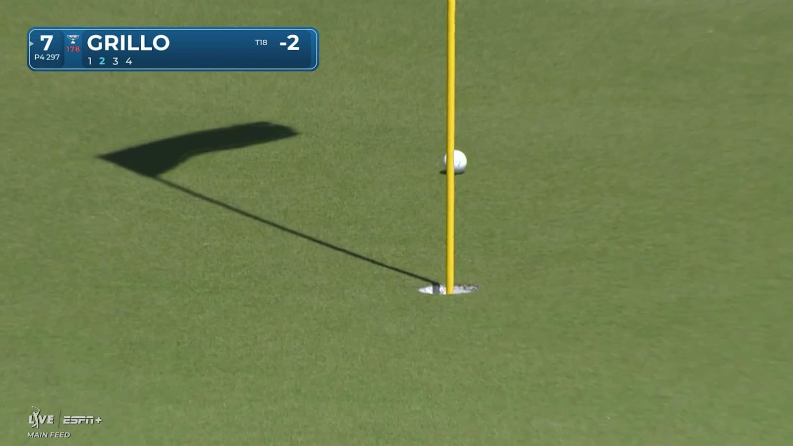 Emiliano Grillo converts birdie at Mexico Open