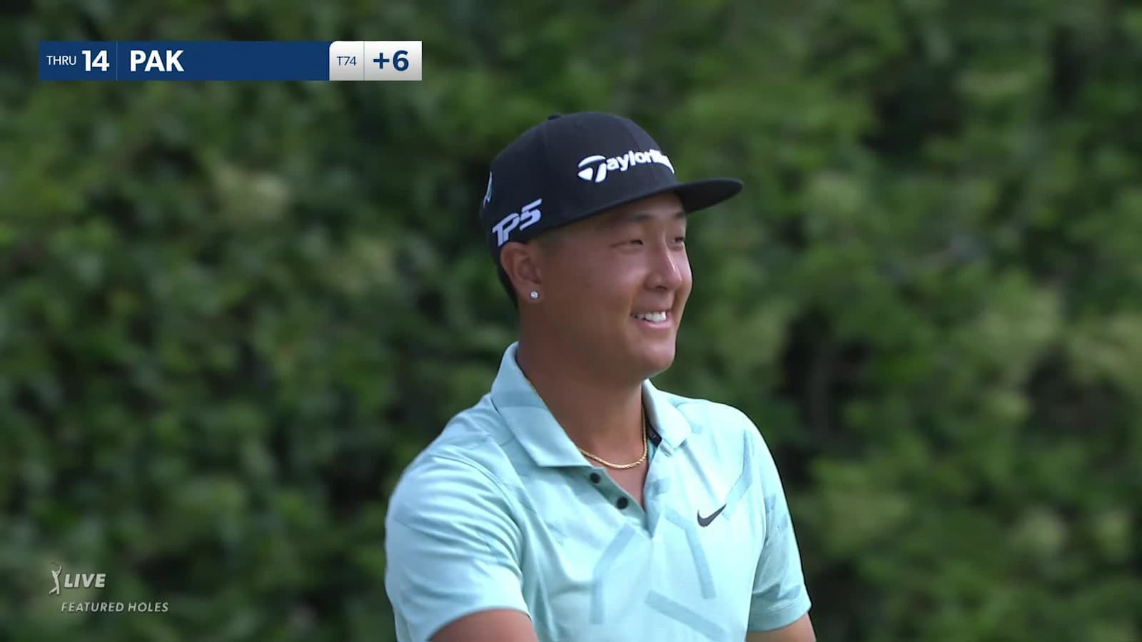 John Pak dials in tee shot to set up birdie at Arnold Palmer