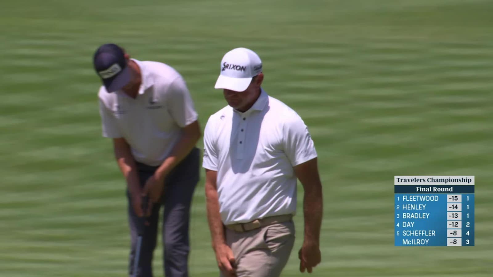 Lucas Glover makes birdie on No. 3 at Travelers