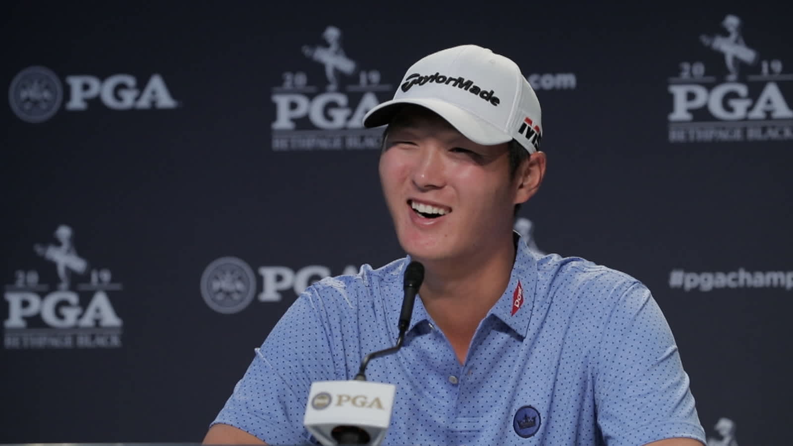 Danny Lee comments after Round 1 of the PGA Championship