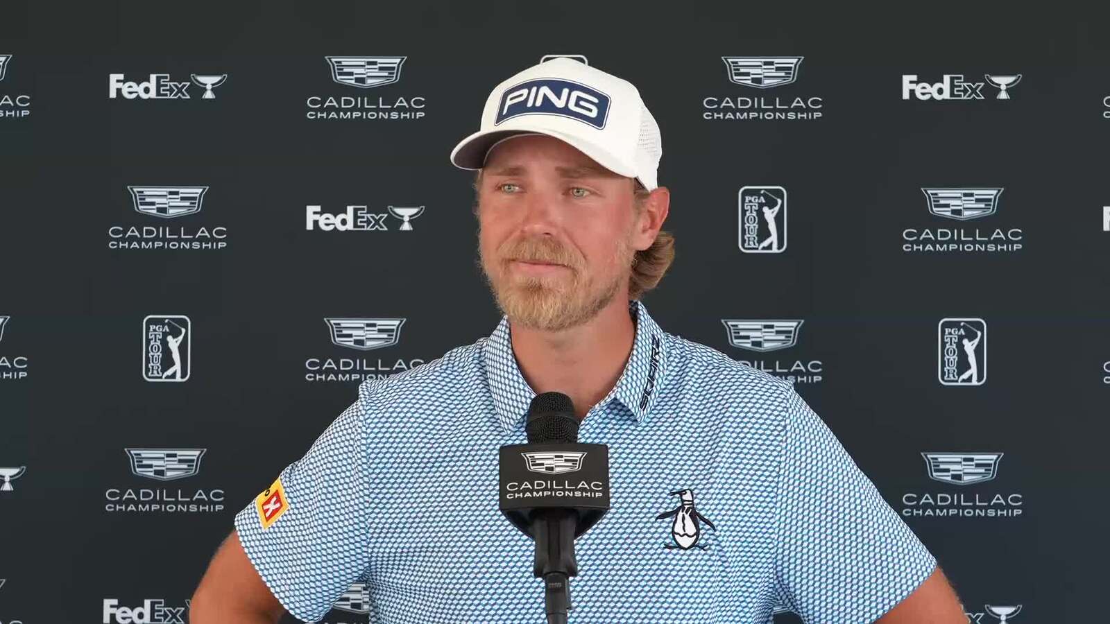 Kristoffer Reitan on 'whirlwind' week, T2 position after Moving Day at Cadillac Championship