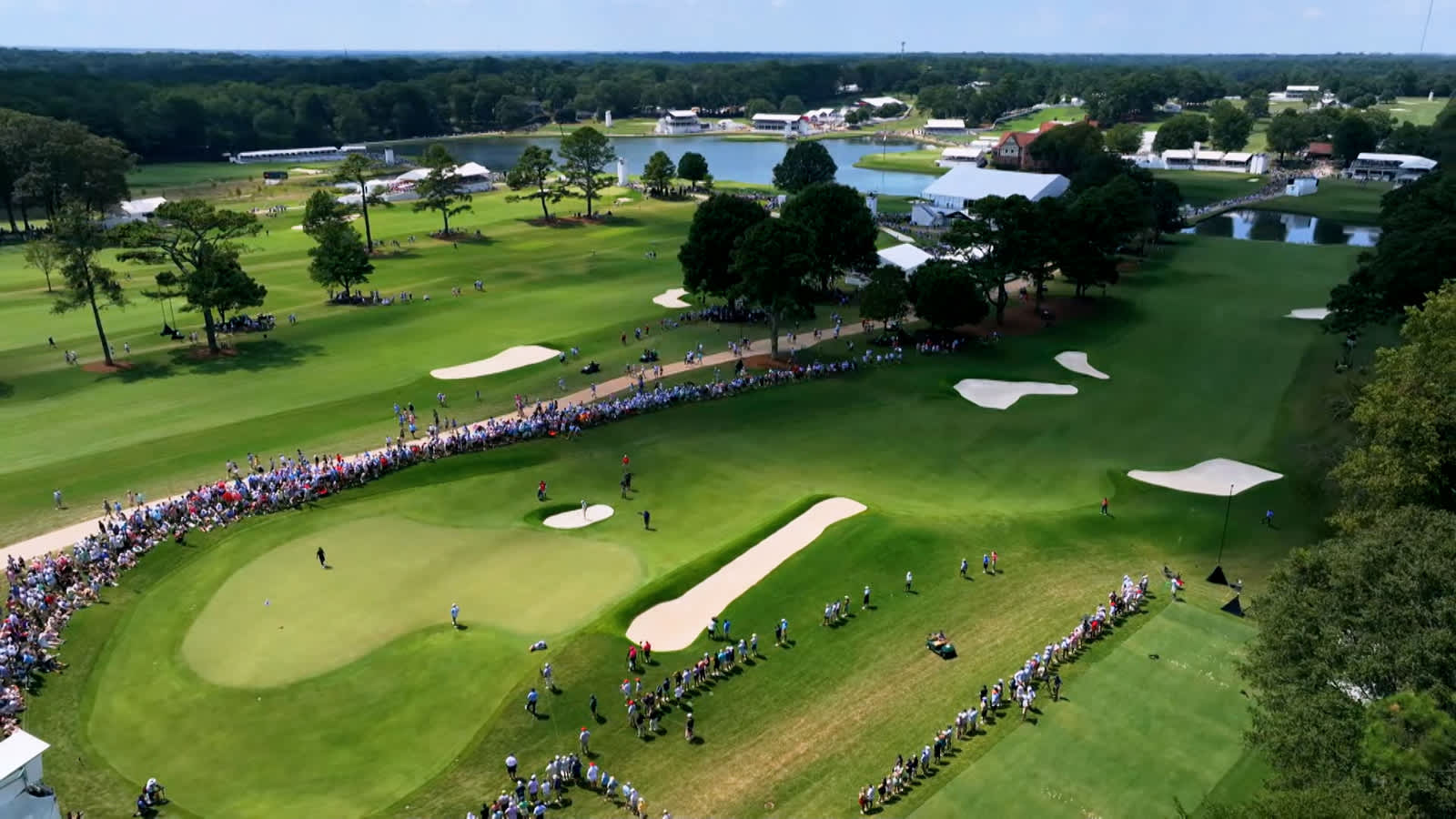 A closer look at East Lake's challenging opening hole