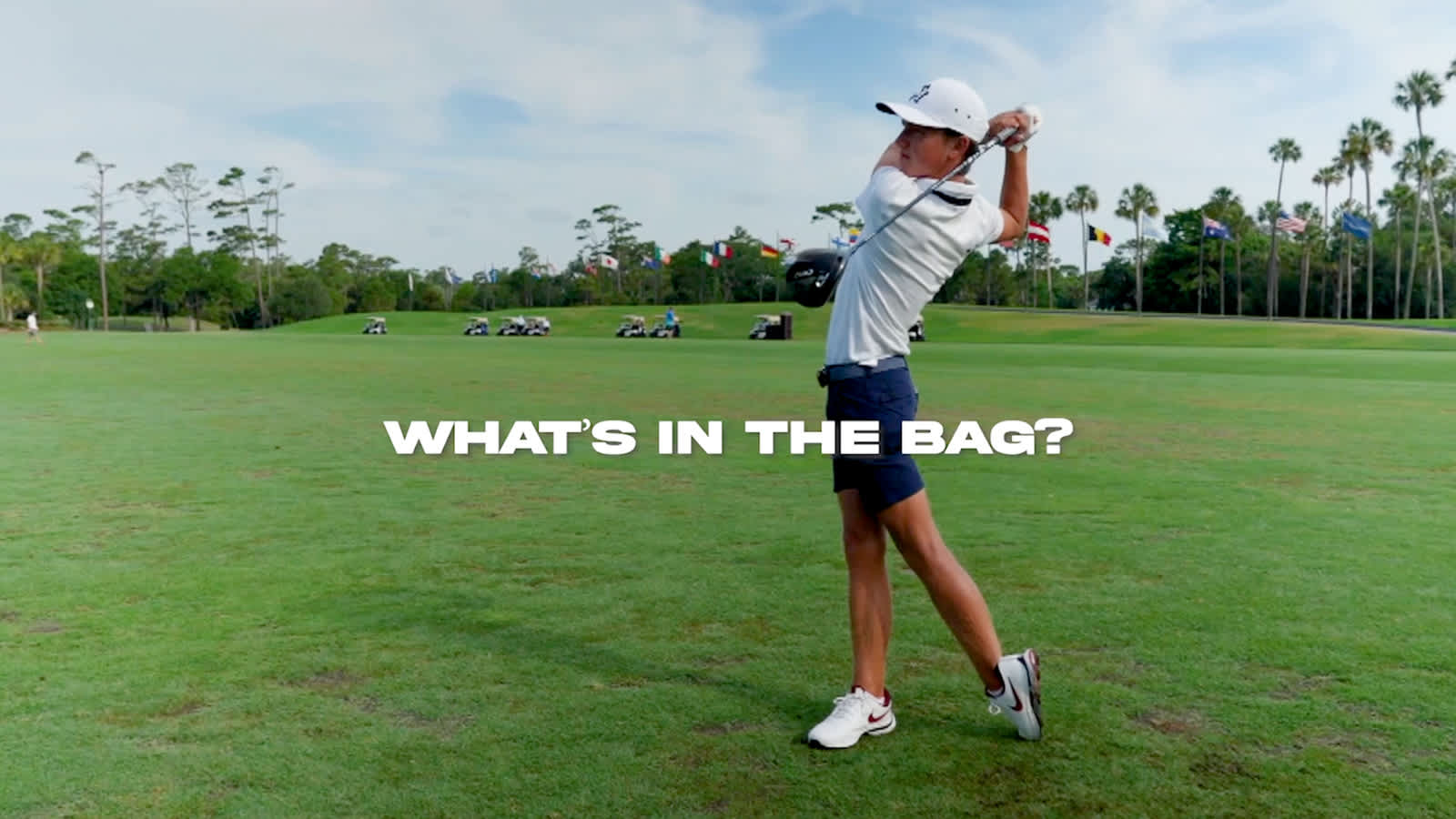 What's in Miles Russell's bag?