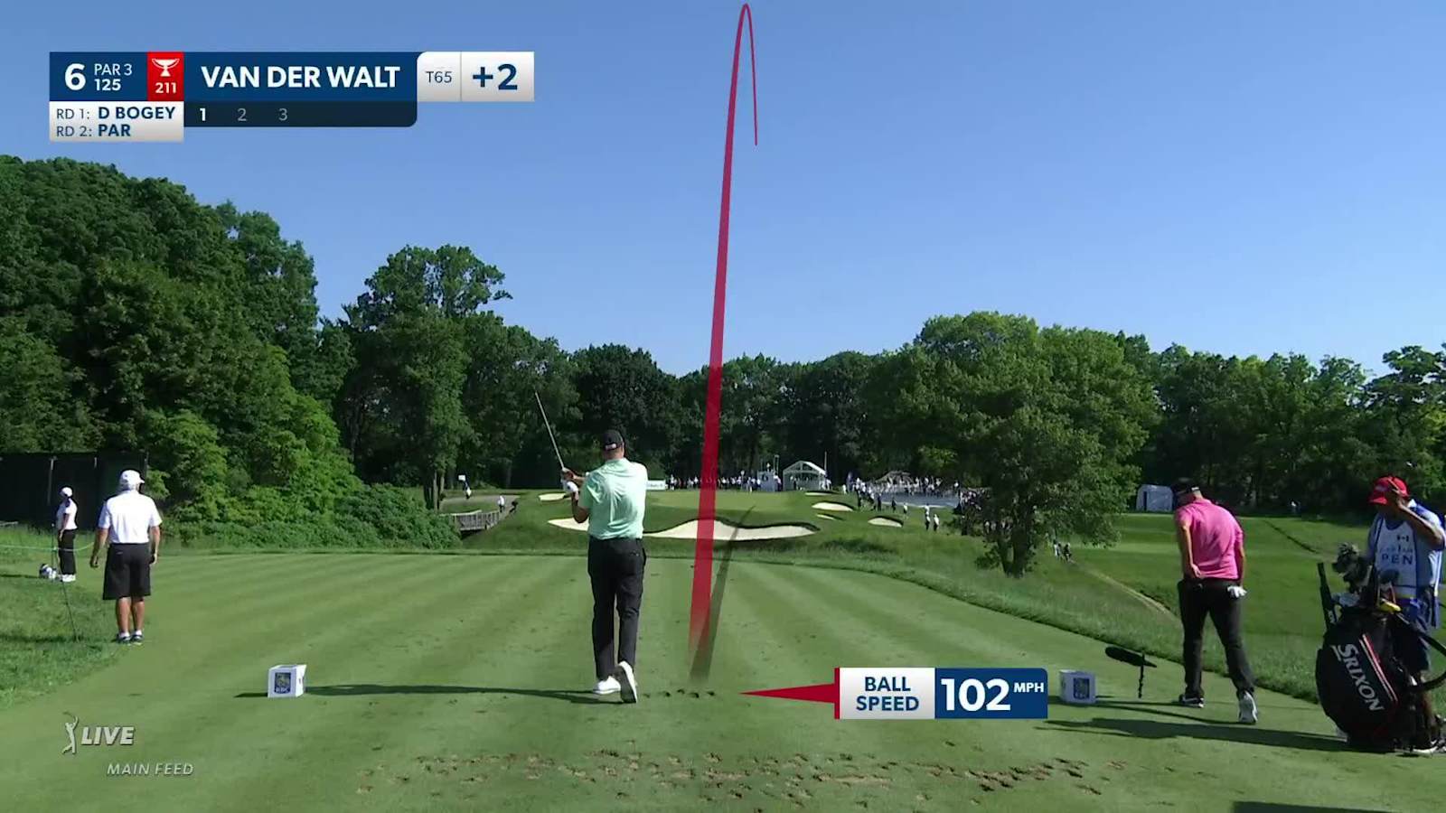 Dawie van der Walt makes birdie on No. 6 at RBC Canadian