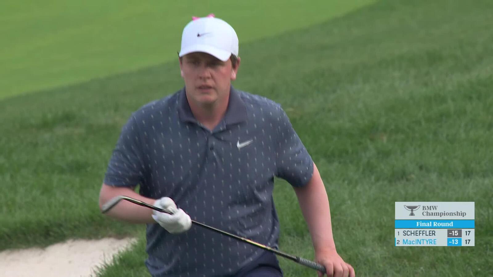 Robert MacIntyre ends with up-and-down par at BMW Championship