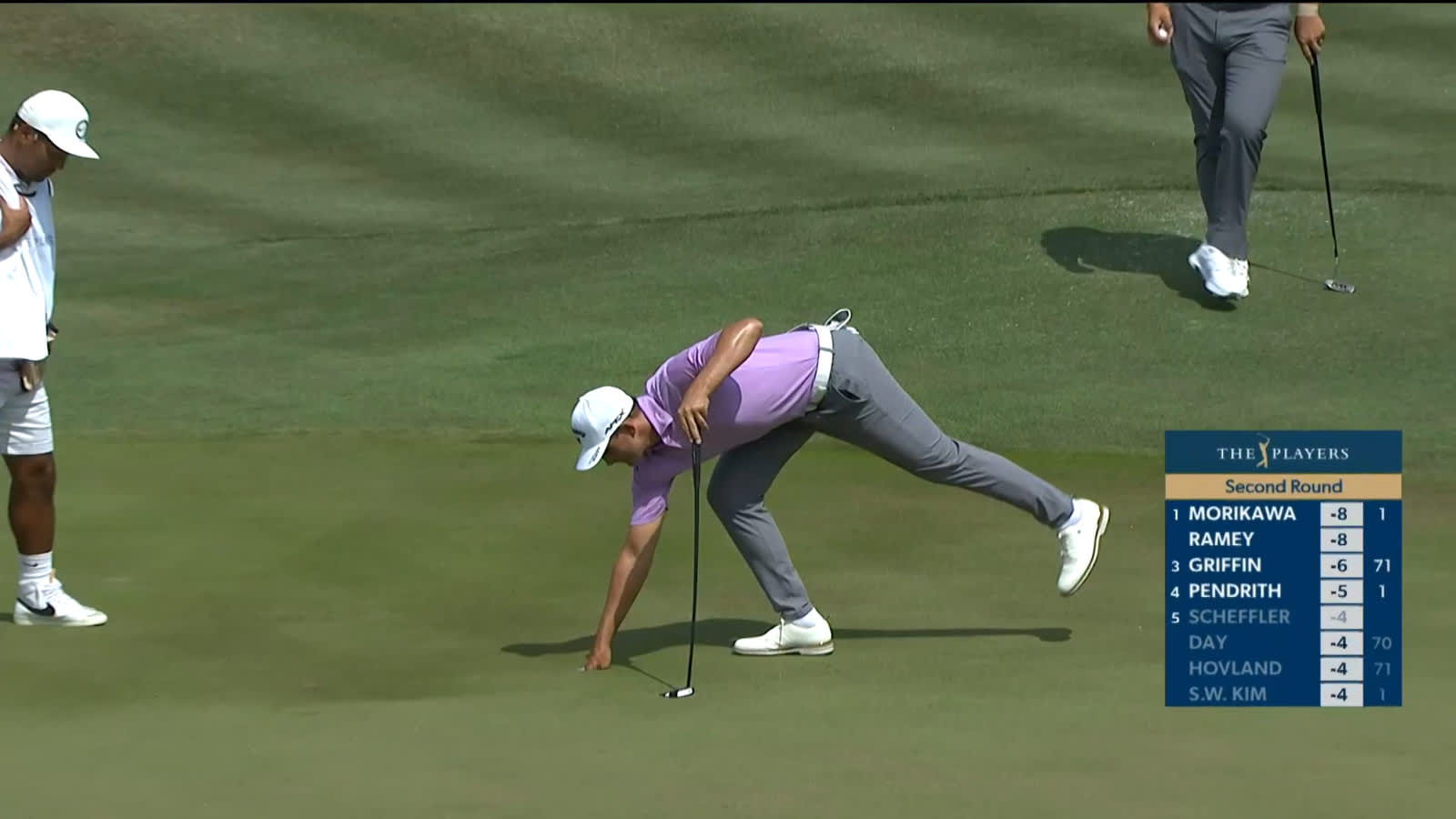 Christiaan Bezuidenhout makes birdie on No. 11 at THE PLAYERS