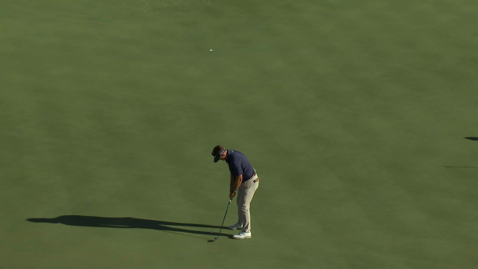 Hank Lebioda sinks 35-foot birdie putt on No. 16 at Bank of Utah