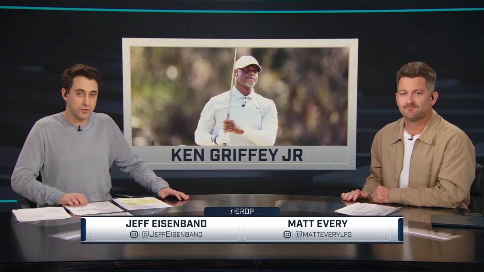 'The Drop’ picks its starting baseball lineup of PGA TOUR players