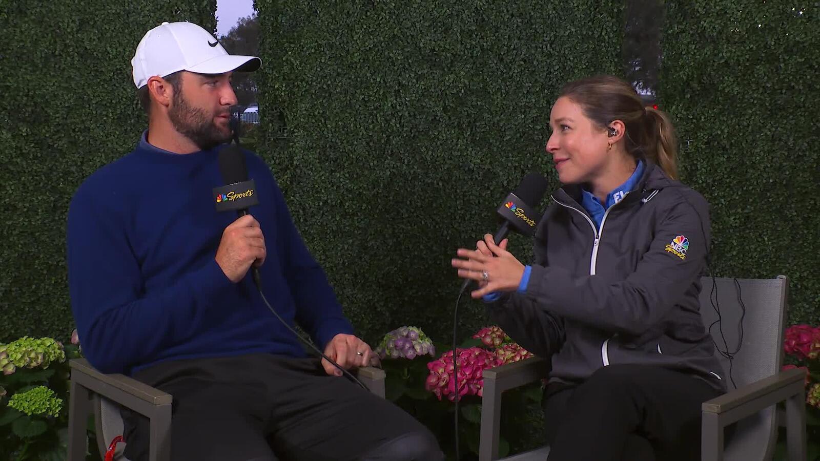 Scottie Scheffler’s interview after Round 1 of The Genesis Invitational