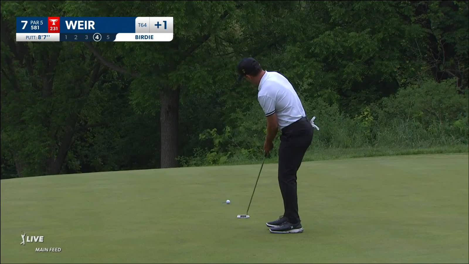 Mike Weir sticks third to set up birdie at RBC Canadian