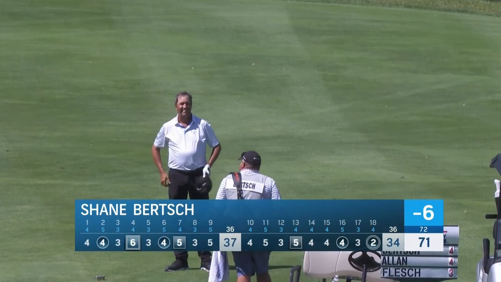 Shane Bertsch holes out for eagle at American