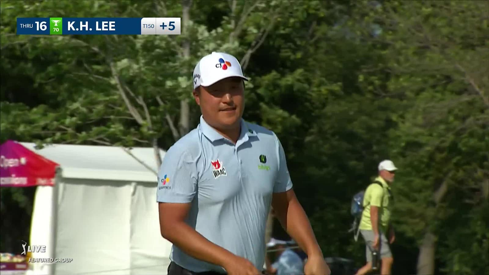 K.H. Lee knocks it close and birdies at 3M Open