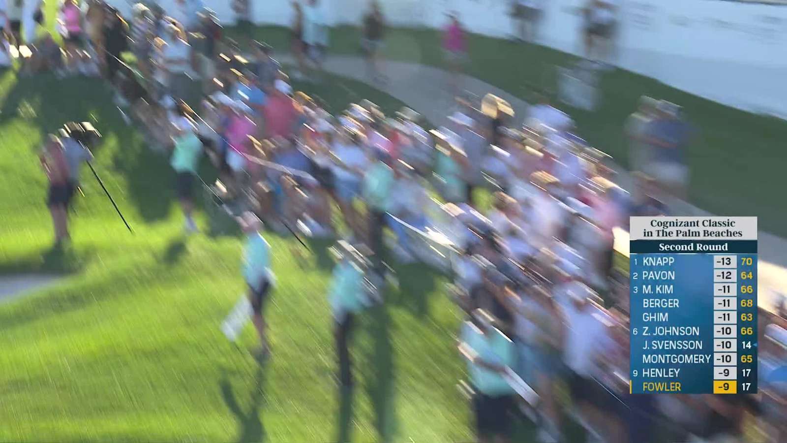 Rickie Fowler closes round with birdie at Cognizant Classic