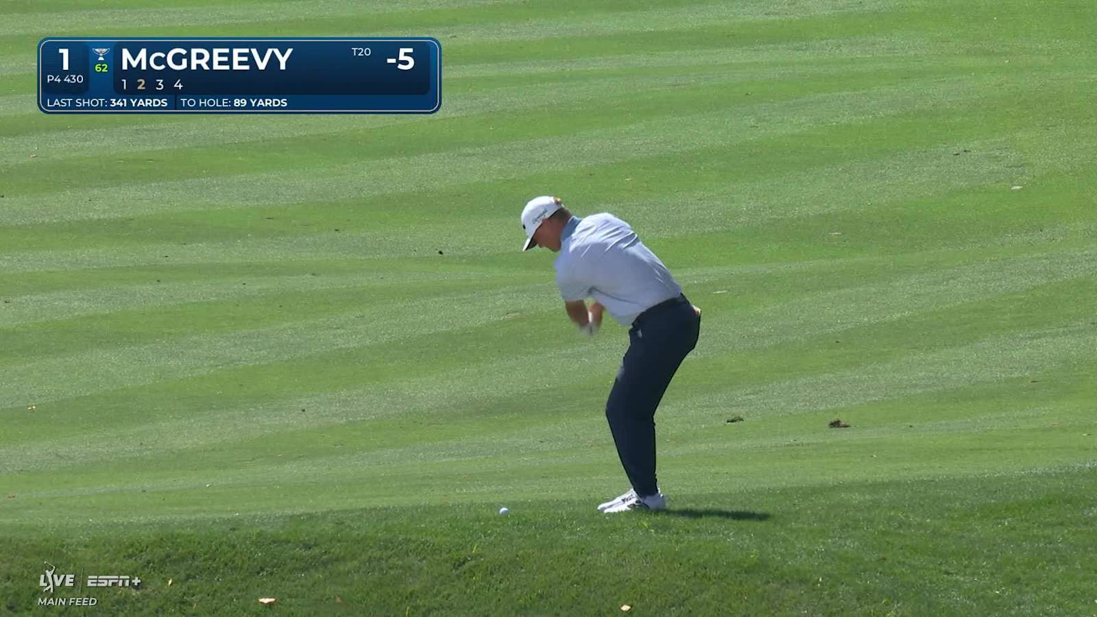 Max McGreevy's great approach sets up birdie at THE PLAYERS
