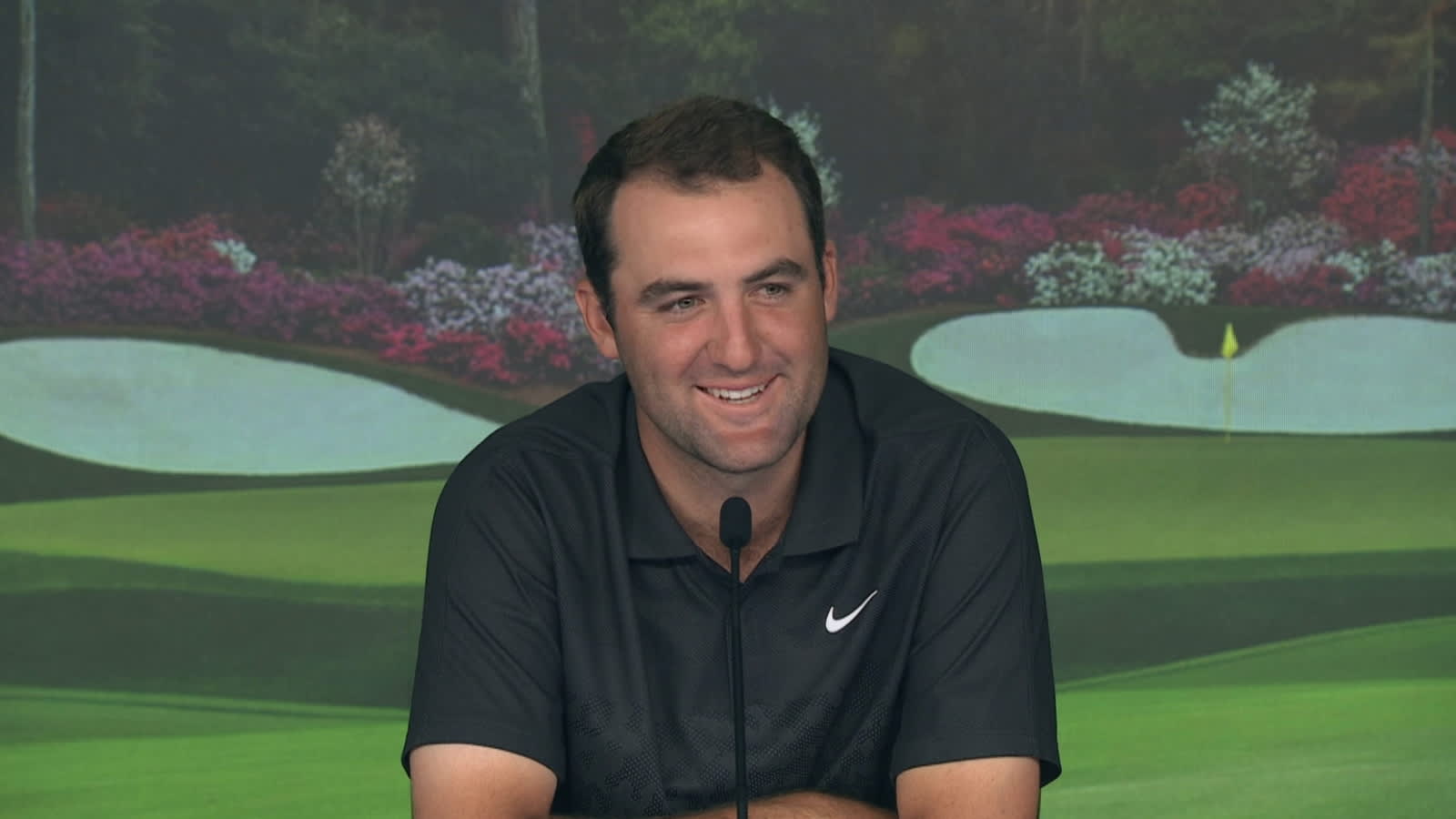 Scottie Scheffler on his first trip to Augusta National after winning Masters